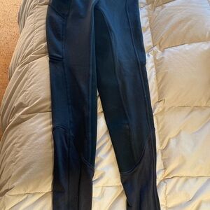 Kerrits Black Womens Winter fleece riding pants. Full Leg